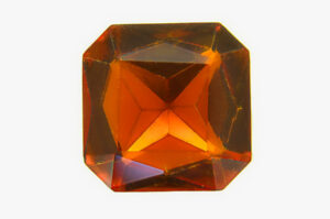 23mm Cinnamon Aurora Imperial Square Crystal Rivoli