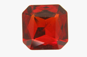 23mm Ruby Red Aurora Imperial Square Crystal Rivoli