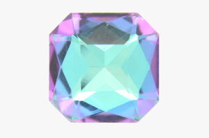 28x16mm Ultracoat Lilac Sky Aurora Imperial Square Crystal Rivoli