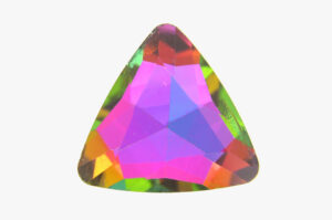 23mm Rainbow Aurora Triangle Crystal Rivoli
