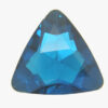 23mm Deep Turquoise Aurora Triangle Crystal Rivoli
