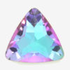 23mm Ultracoat Lilac Sky Aurora Triangle Crystal Rivoli