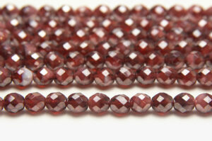 8mm Burgundy Demi Opaque Lustre Hurricane Fire Polished Czech Glass