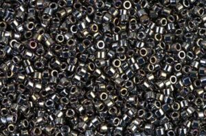 Metallic Black Luster Delica Beads
