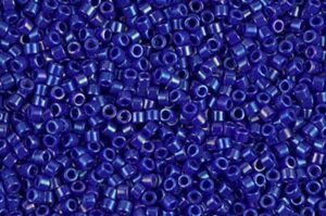 Opaque Royal Blue Luster Delica Beads