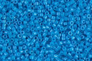 Opaque Capri Blue Delica Beads