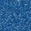 Sparkling Cerulean Blue Lined Delica Beads