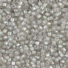 Pearl Lined Grey Mist AB Delica Beads