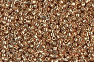 Duracoat Galvanized Champagne Delica Beads