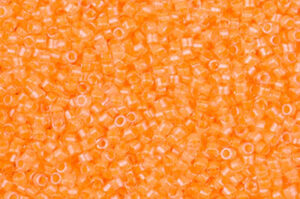 Luminous Creamsicle Delica Beads