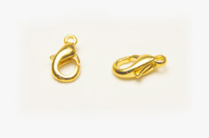 10x5mm Gold Lobster Clasps
