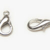16x7mm Silver Lobster Clasps
