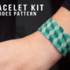 Ivy Tumbling Blocks Peyote Stitch Bracelet Kit