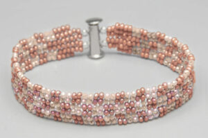Creme Brulee Twinkling Tiles Micro Crystal Bracelet Kit