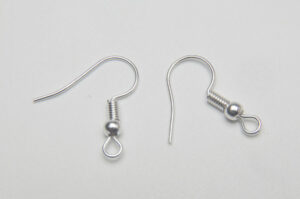 Bright Silver Earring Findings