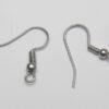 Antique Silver Earring Findings