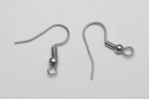 Antique Silver Earring Findings