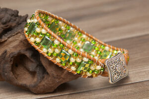 Emerald City Stepping Stones Bracelet Kit - Makes 2