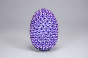 Alluring Amethyst Crystal Netted Faberge Egg Kit