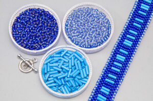 Atlantis Blue Hidden Message Bracelet Kit