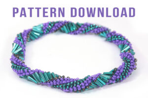 Twist Again Russian Spiral Triple Twist Seamless Bangle Pattern Download