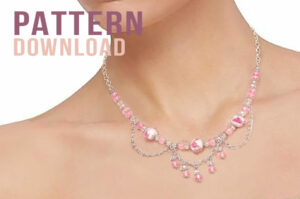 Crystal Chandelier Elegant Chain Necklace Pattern Download