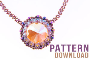 Rapture Crystal Pendant Necklace and Bracelet Pattern Download
