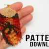 Sunset in Paradise Beaded Fringe Earrings Pattern Download