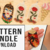 All 5 Patterned Fringe Earrings Pattern Download Bundle