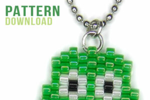 How to Attach Findings to Beadwork Made With Delicas Pattern Download