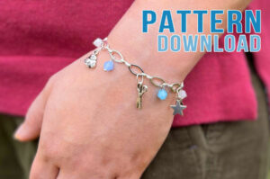 Easy Crystal Charm Bracelet Pattern Download