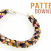 Pinch Bead Kumihimo Braided Bracelet Pattern Download