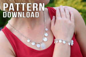 Poseidon Graduated Shell Chain Necklace Pattern Download