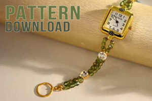 Beginners Crystal Beaded Watch Strap Pattern Download