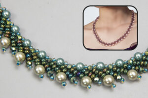 Whispering Willow Alexandra Pearl Necklace Kit