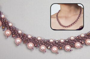 Vintage Lace Alexandra Pearl Necklace Kit