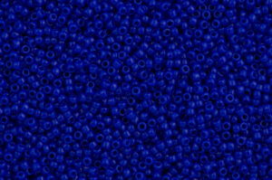 Opaque Cobalt Toho 15/0 Seed Beads
