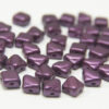 Deep Purple Czech Silky Beads