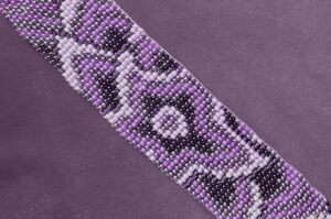 Lilac Wine Petals Aplenty Tapestry Bracelet Kit