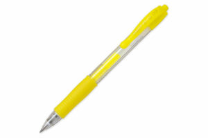 Neon Yellow Pilot G2 Pen - Perfect for Pen Wraps