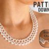Eternity Right Angle Weave Crystal Necklace Pattern Download