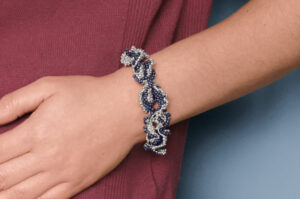 Lunar Eclipse Coral Lace Bracelet Making Kit