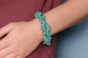 Ocean Breeze Coral Lace Bracelet Making Kit