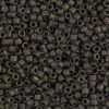 Matte Metallic Dark Hardwood Delica Beads