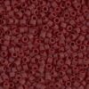 Matte Opaque Currant Delica Beads