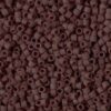 Matte Opaque Espresso Delica Beads