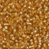 Silver Lined Dark Gold Miyuki 11/0 Seed Beads