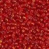 Silver Lined Flame Red Miyuki 11/0 Seed Beads