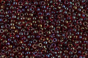 Garnet Lined Ruby AB Miyuki 11/0 Seed Beads