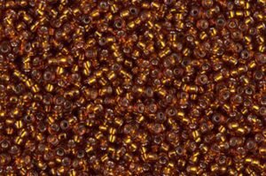 Silver Lined Light Root Beer Miyuki 15/0 Seed Beads